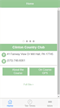 Mobile Screenshot of clintoncountryclub.com